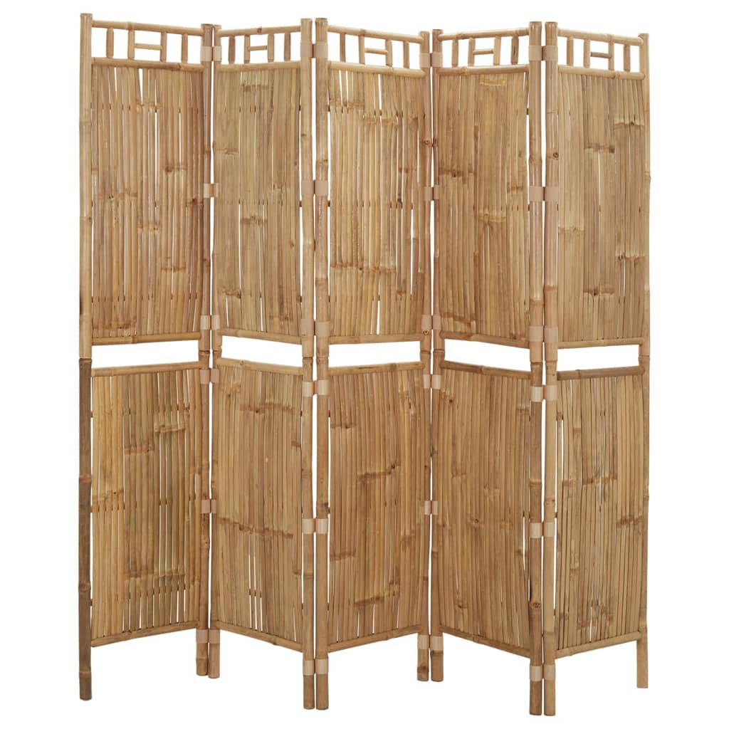 vidaXL Paravan de cameră cu 5 panouri, 200 x 180 cm vidaXL Paravan de cameră cu 5 panouri, 200 x 180 cm
