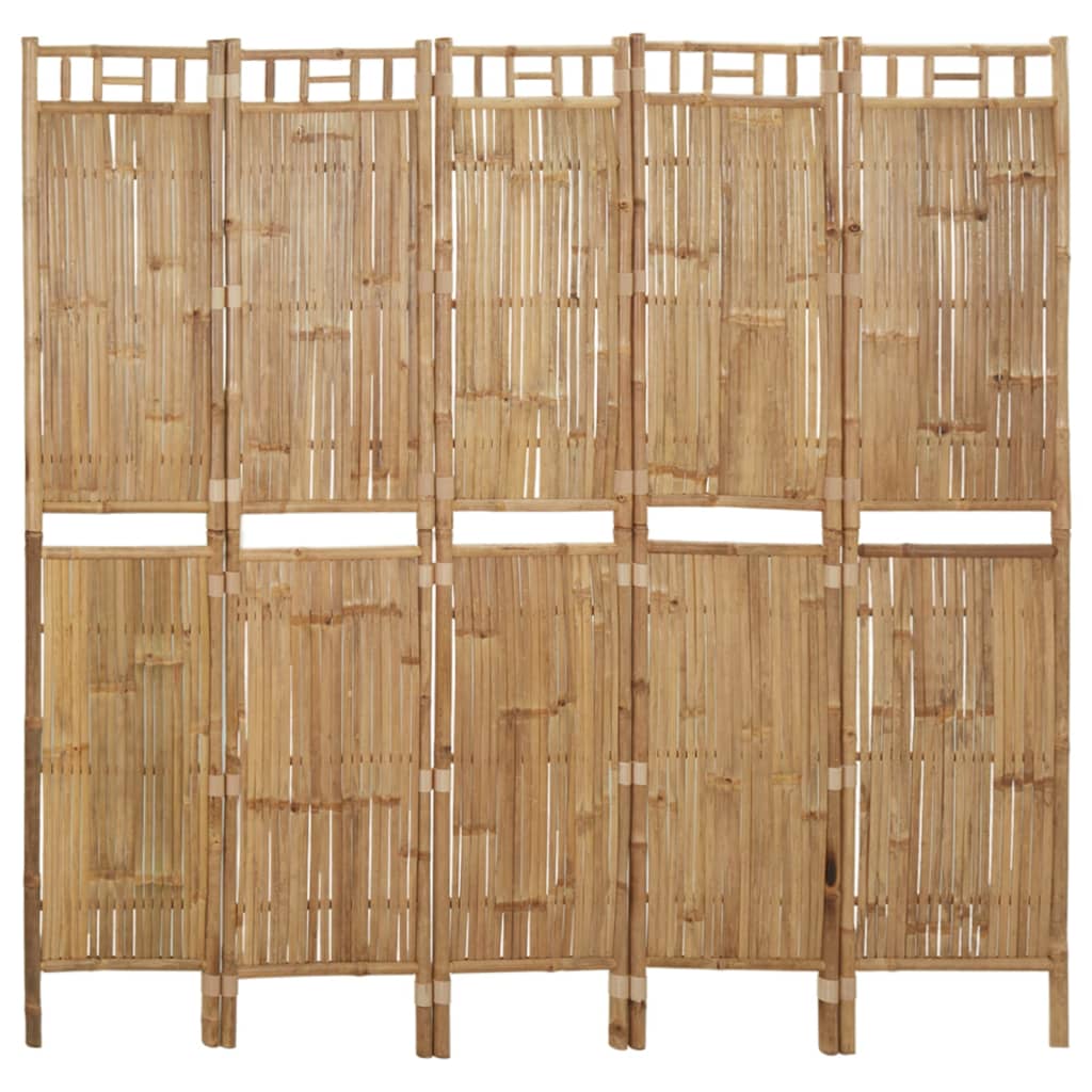 vidaXL Paravan de cameră cu 5 panouri, 200 x 180 cm vidaXL Paravan de cameră cu 5 panouri, 200 x 180 cm