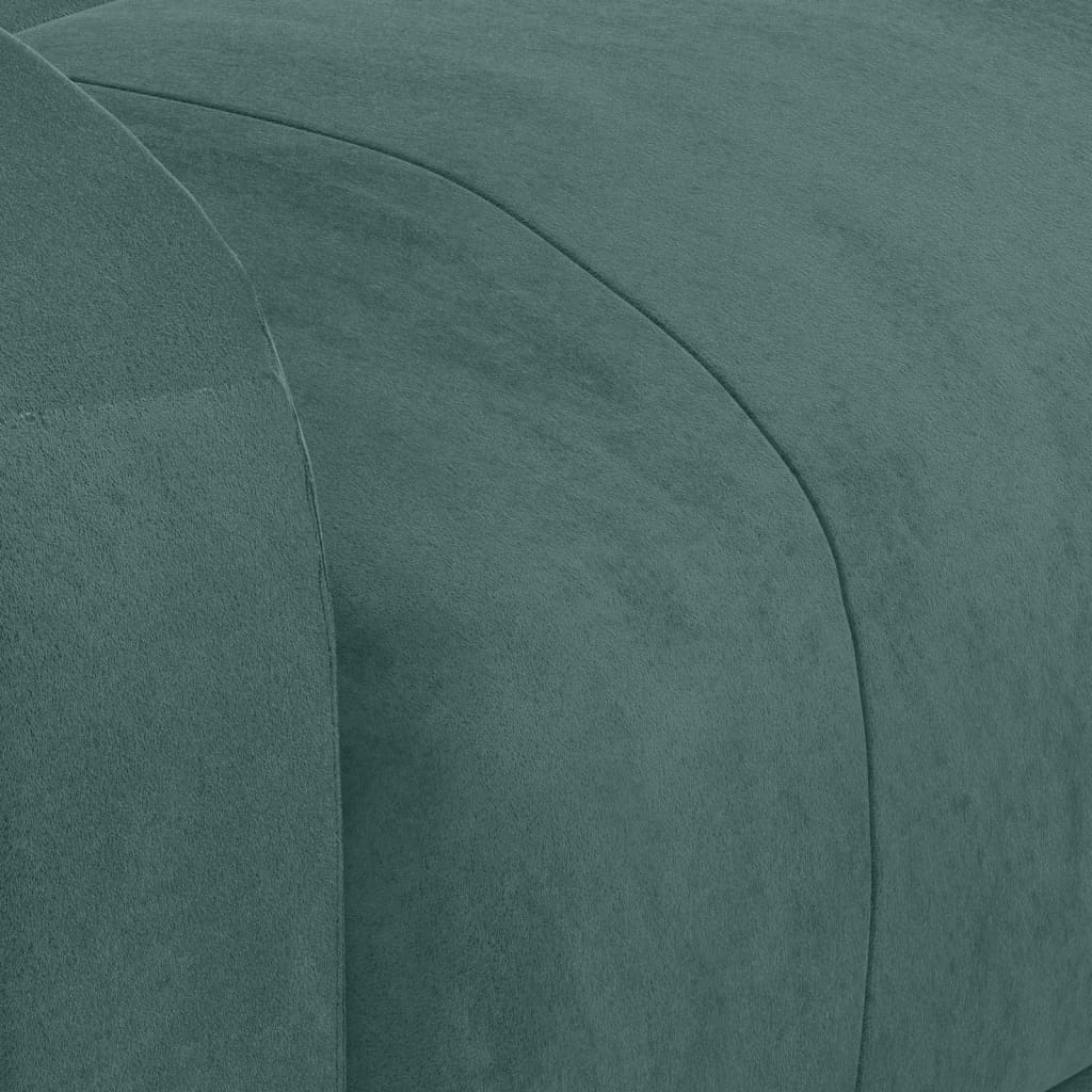 vidaXL Fotoliu rabatabil, verde închis, catifea vidaXL Fotoliu rabatabil, verde închis, catifea