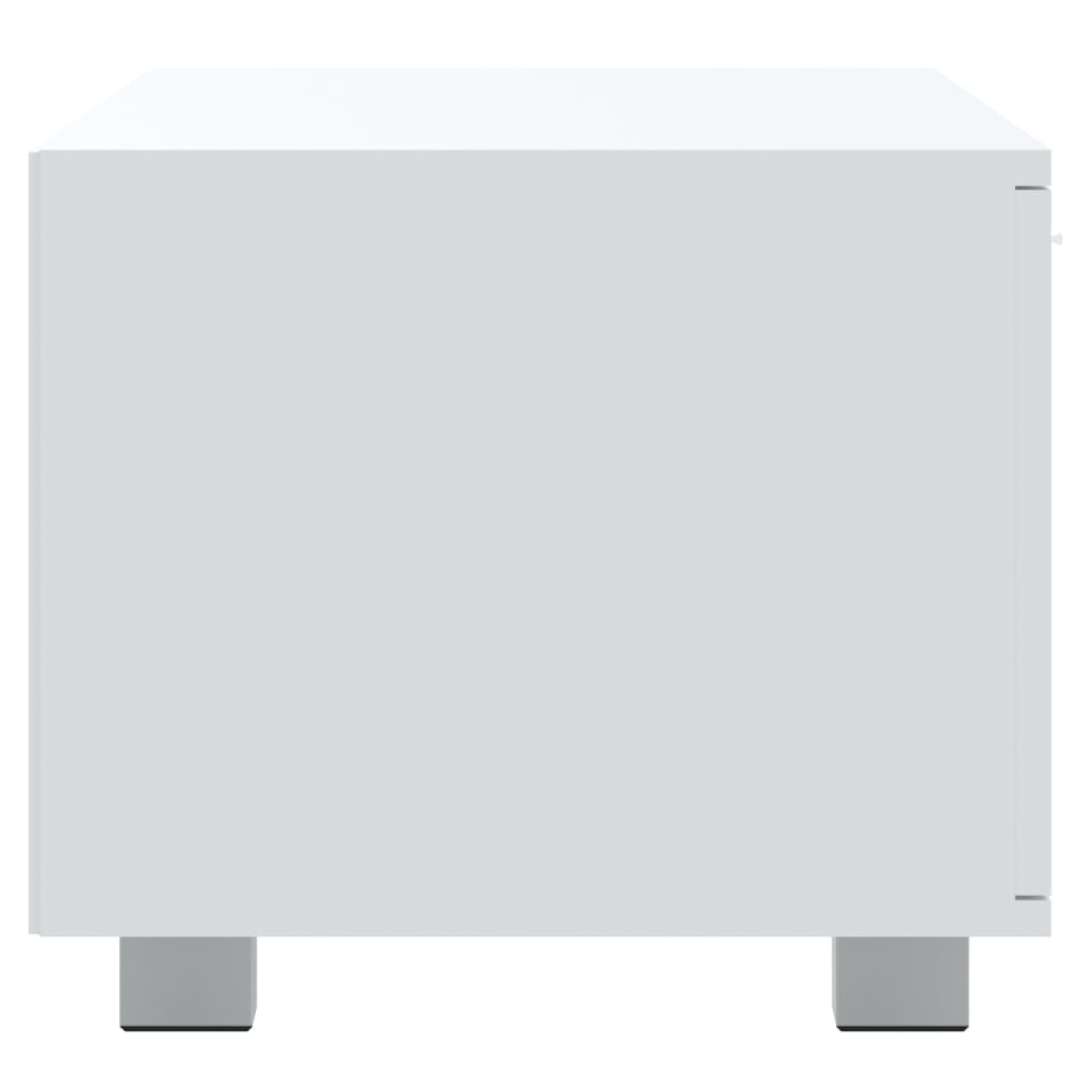 vidaXL Comodă TV, alb, 120x40,5x35 cm, lemn prelucrat vidaXL Comodă TV, alb, 120x40,5x35 cm, lemn prelucrat