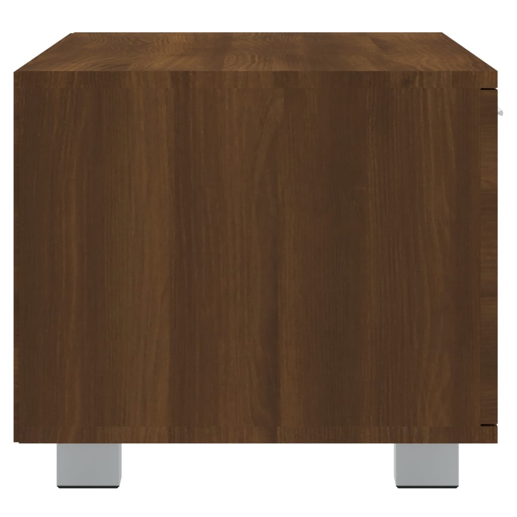vidaXL Comodă TV, stejar maro, 120x40,5x35 cm, lemn prelucrat