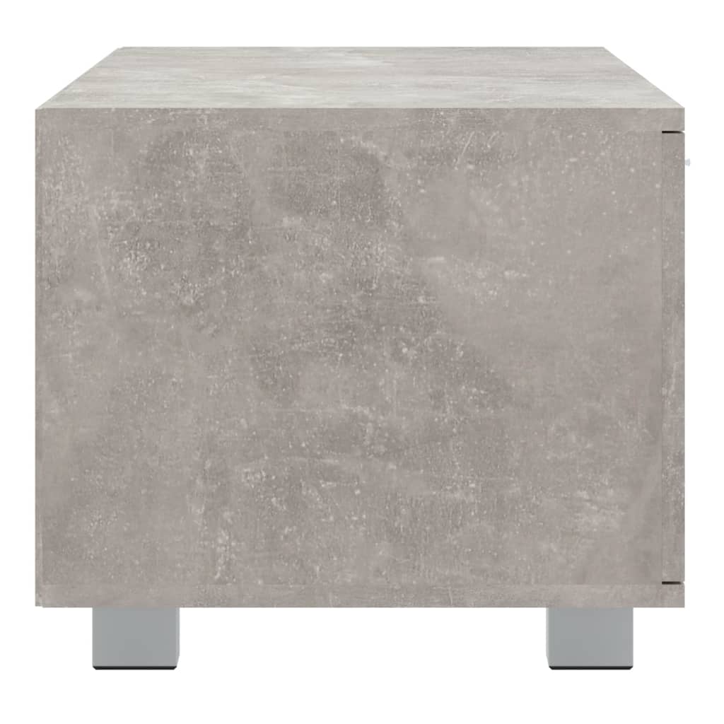 vidaXL Comodă TV, gri beton, 140x40,5x35 cm, lemn compozit vidaXL Comodă TV, gri beton, 140x40,5x35 cm, lemn compozit