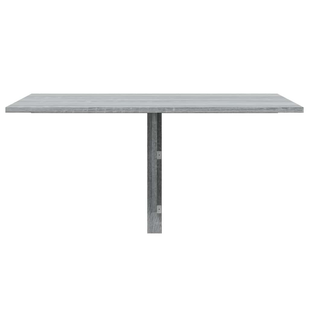 vidaXL Masă de perete pliantă gri sonoma 100x60x56 cm lemn compozit vidaXL Masă de perete pliantă gri sonoma 100x60x56 cm lemn compozit