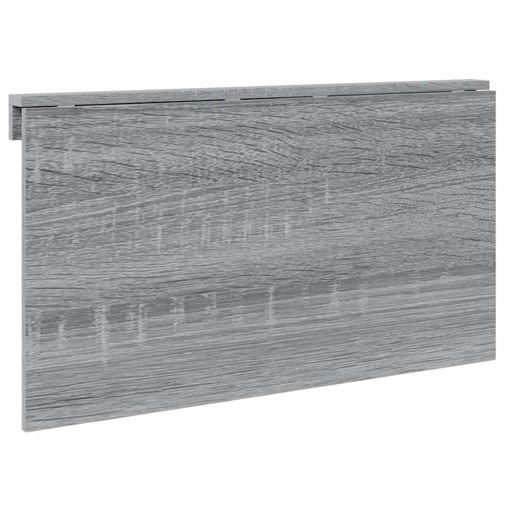 vidaXL Masă de perete pliantă gri sonoma 100x60x56 cm lemn compozit vidaXL Masă de perete pliantă gri sonoma 100x60x56 cm lemn compozit