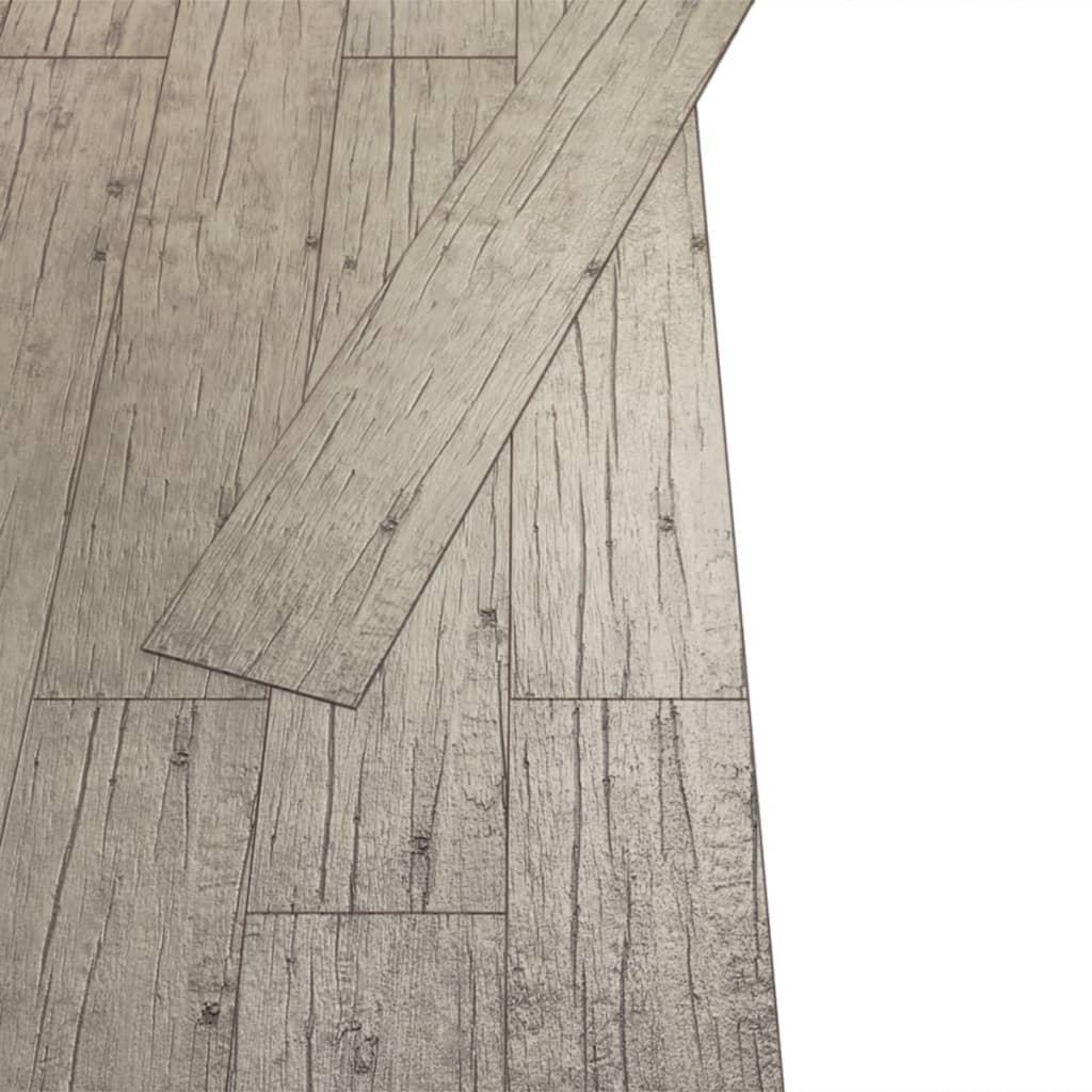 vidaXL Plăci pardoseală autoadezive, stejar prespălat 2,51 m² 2 mm PVC vidaXL Plăci pardoseală autoadezive, stejar prespălat 2,51 m² 2 mm PVC