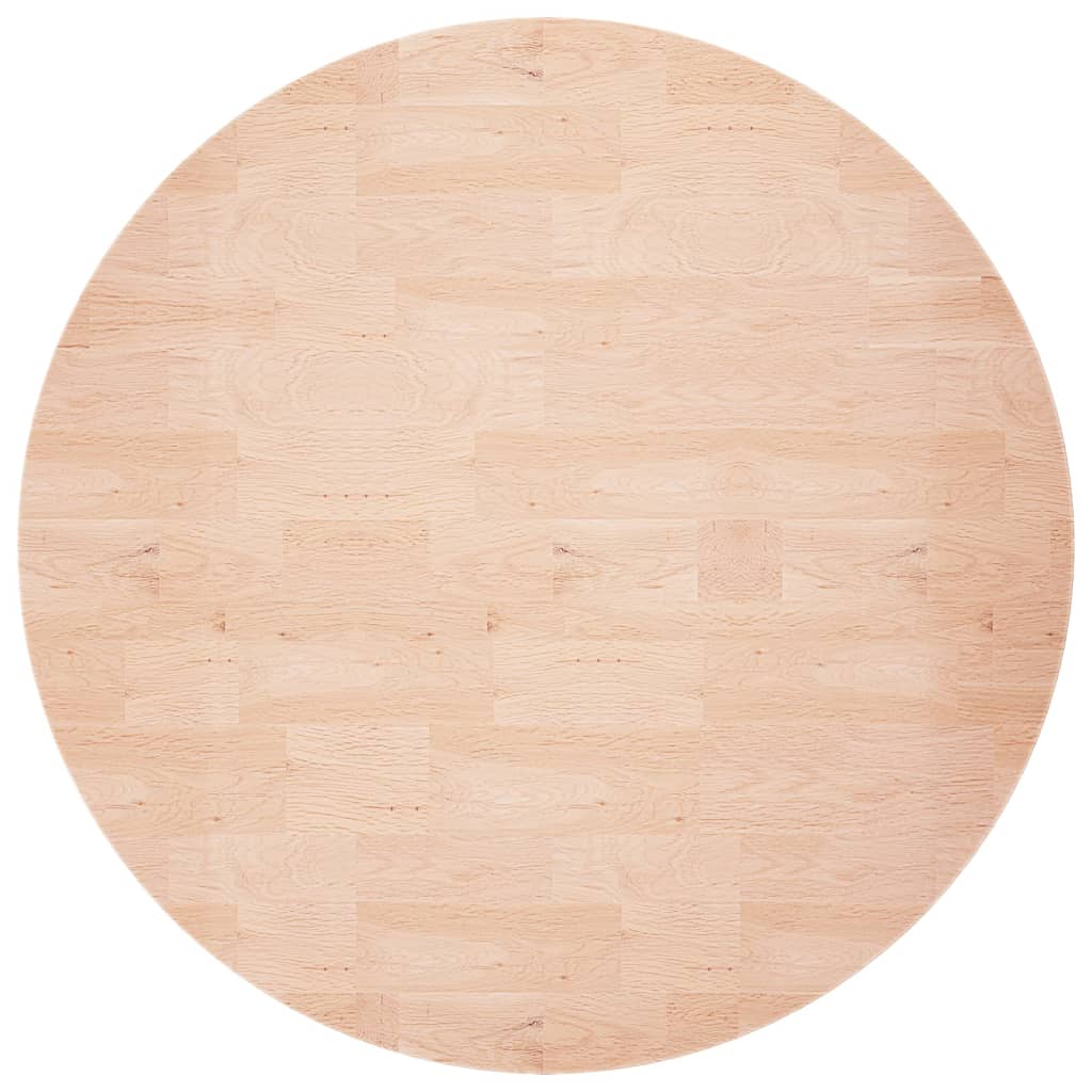 vidaXL Blat de masă rotund, Ø80x1,5 cm, lemn masiv stejar netratat vidaXL Blat de masă rotund, Ø80x1,5 cm, lemn masiv stejar netratat