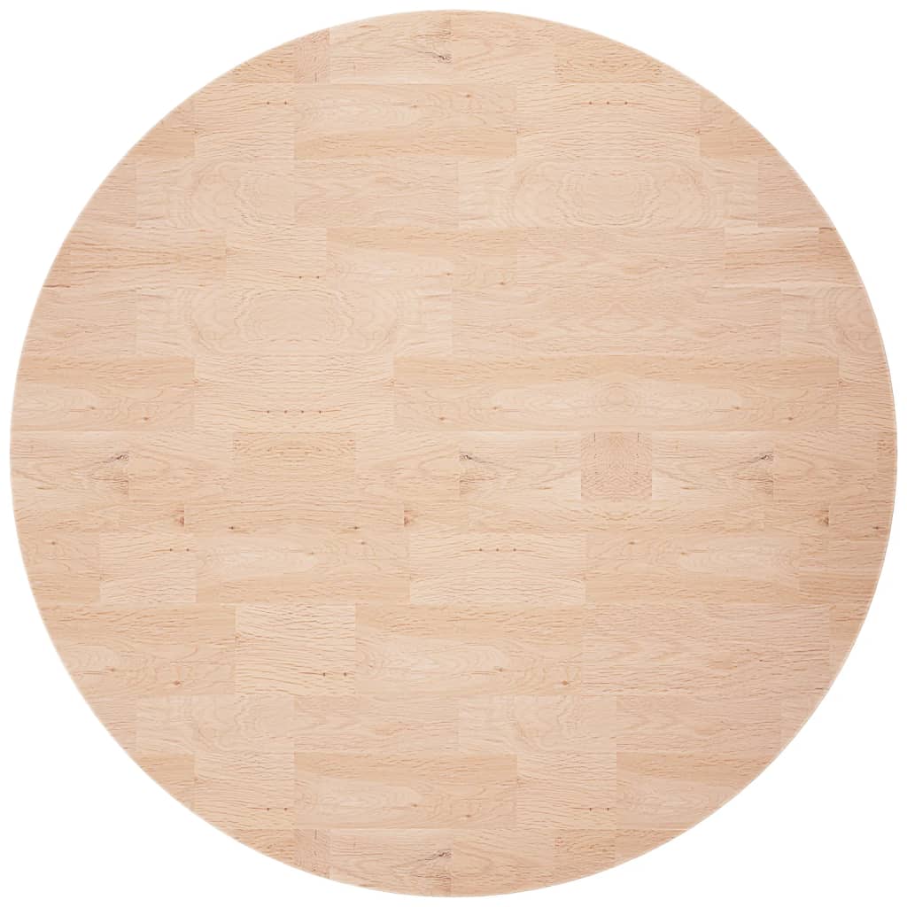 vidaXL Blat de masă rotund, Ø80x2,5 cm, lemn masiv stejar netratat vidaXL Blat de masă rotund, Ø80x2,5 cm, lemn masiv stejar netratat