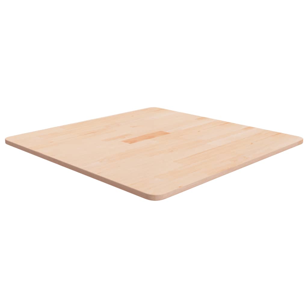 vidaXL Blat de masă pătrat,70x70x1,5cm, lemn masiv stejar netratat