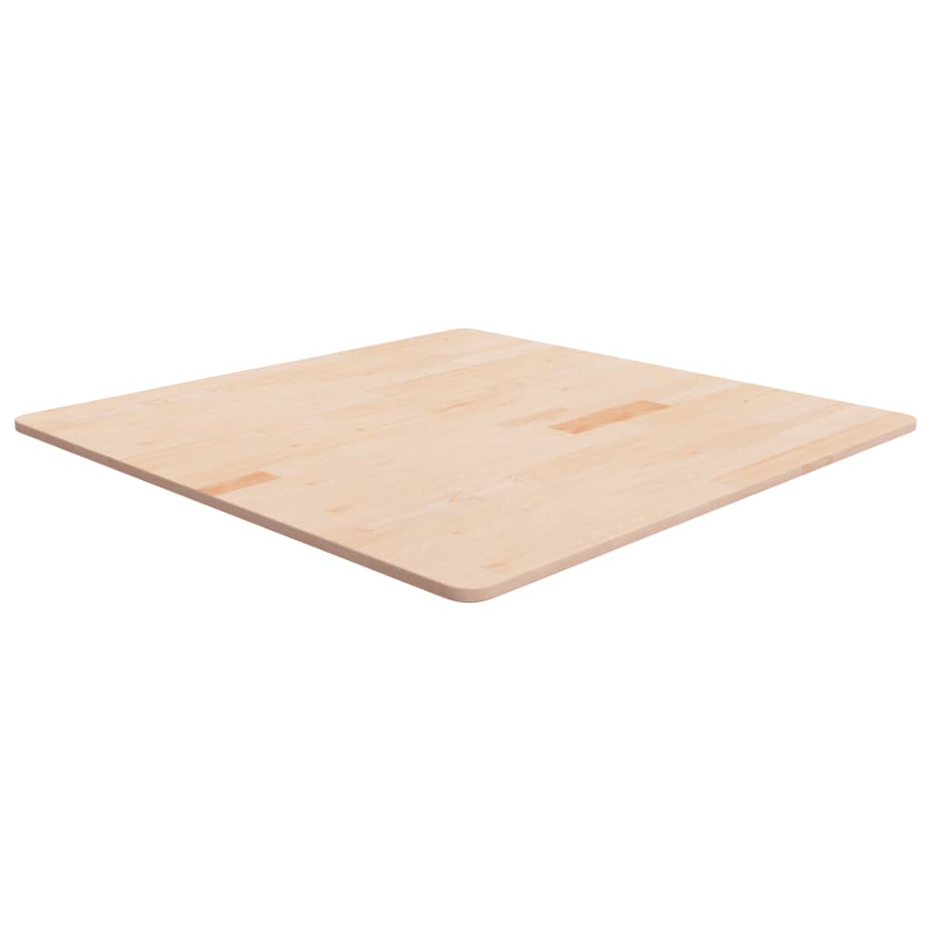 vidaXL Blat de masă pătrat, 90x90x1,5cm, lemn masiv stejar netratat