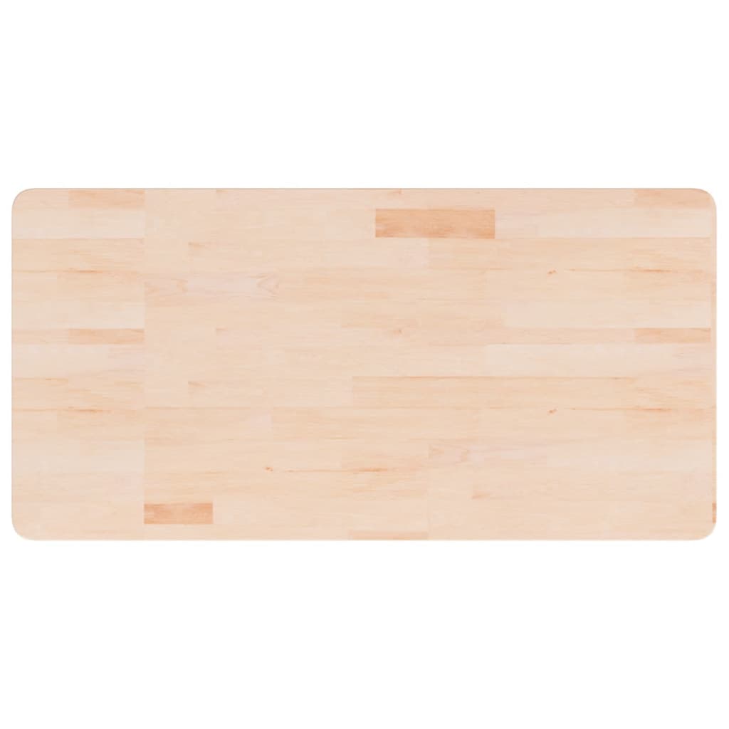 vidaXL Blat de baie, 100x50x1,5 cm, lemn masiv netratat vidaXL Blat de baie, 100x50x1,5 cm, lemn masiv netratat