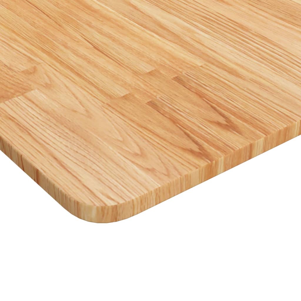 vidaXL Blat de baie, maro deschis, 80x40x1,5 cm, lemn masiv tratat vidaXL Blat de baie, maro deschis, 80x40x1,5 cm, lemn masiv tratat