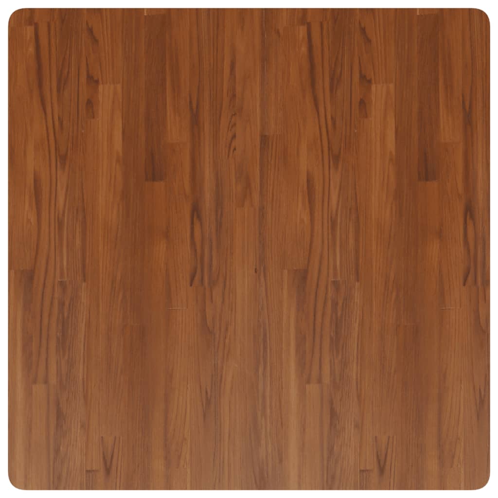 vidaXL Blat de masă pătrat maro închis 90x90x1,5 cm lemn stejar tratat vidaXL Blat de masă pătrat maro închis 90x90x1,5 cm lemn stejar tratat