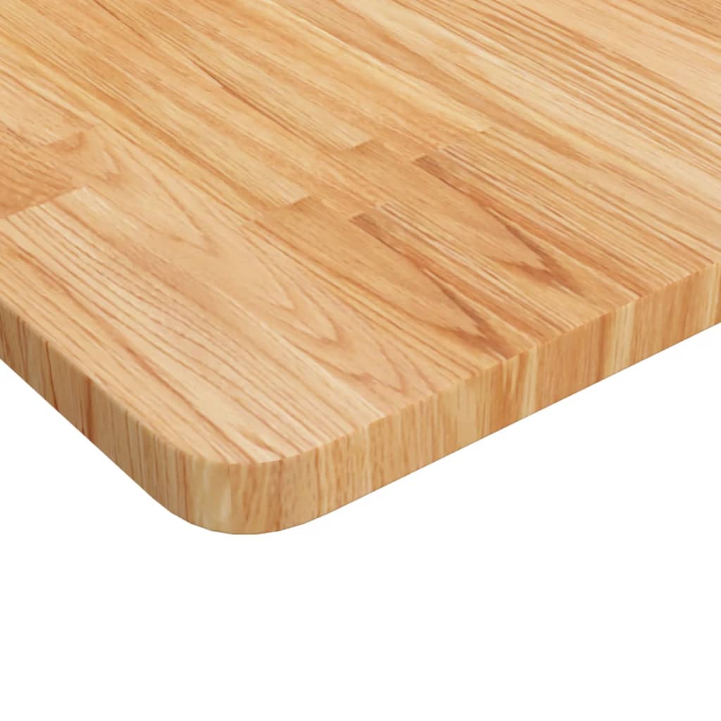 vidaXL Blat de baie, maro deschis, 80x40x2,5 cm, lemn masiv tratat vidaXL Blat de baie, maro deschis, 80x40x2,5 cm, lemn masiv tratat