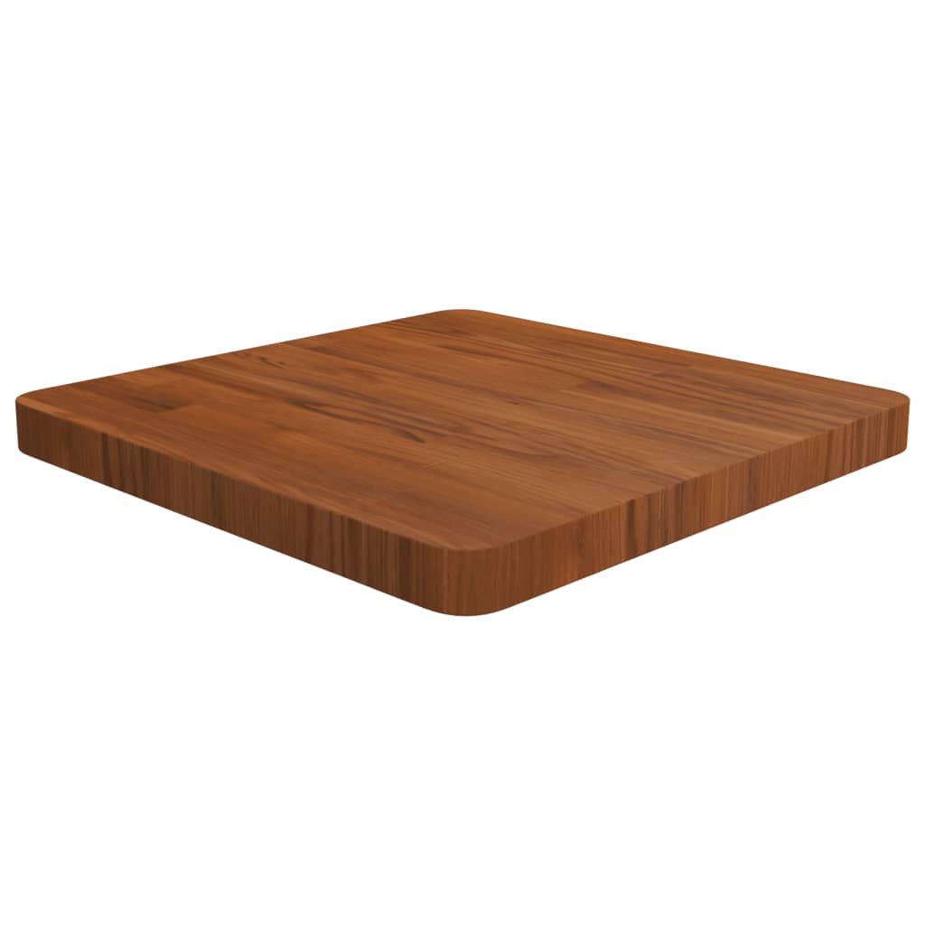 vidaXL Blat de masă pătrat maro închis 50x50x4 cm lemn stejar tratat vidaXL Blat de masă pătrat maro închis 50x50x4 cm lemn stejar tratat
