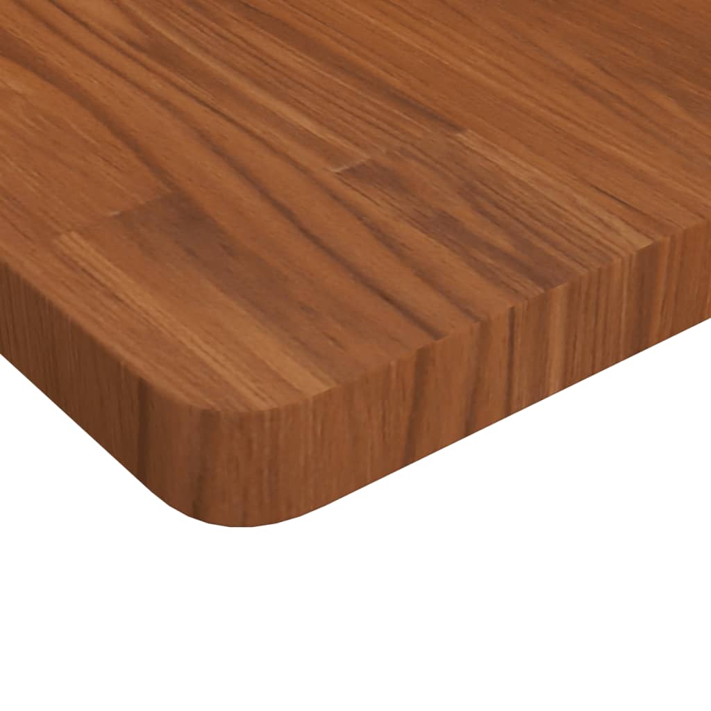 vidaXL Blat de masă pătrat maro închis 90x90x4 cm lemn stejar tratat vidaXL Blat de masă pătrat maro închis 90x90x4 cm lemn stejar tratat