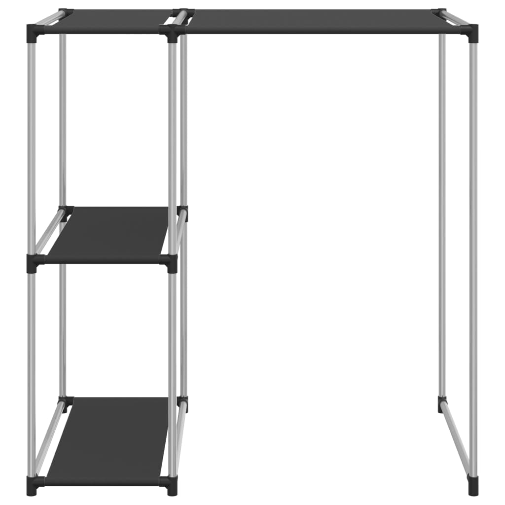 vidaXL Raft peste mașina de spălat, negru, 87x55x90,5 cm, fier vidaXL Raft peste mașina de spălat, negru, 87x55x90,5 cm, fier