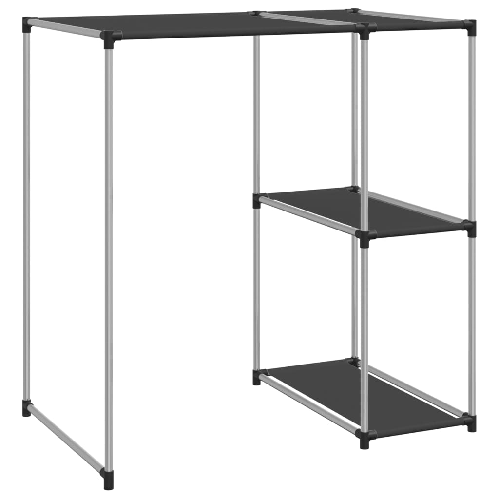 vidaXL Raft peste mașina de spălat, negru, 87x55x90,5 cm, fier vidaXL Raft peste mașina de spălat, negru, 87x55x90,5 cm, fier