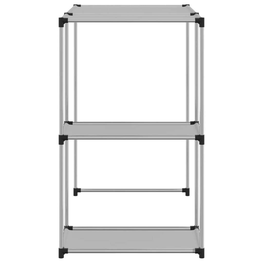 vidaXL Raft depozitare peste mașină de spălat gri 87x55x90,5 cm fier vidaXL Raft depozitare peste mașină de spălat gri 87x55x90,5 cm fier
