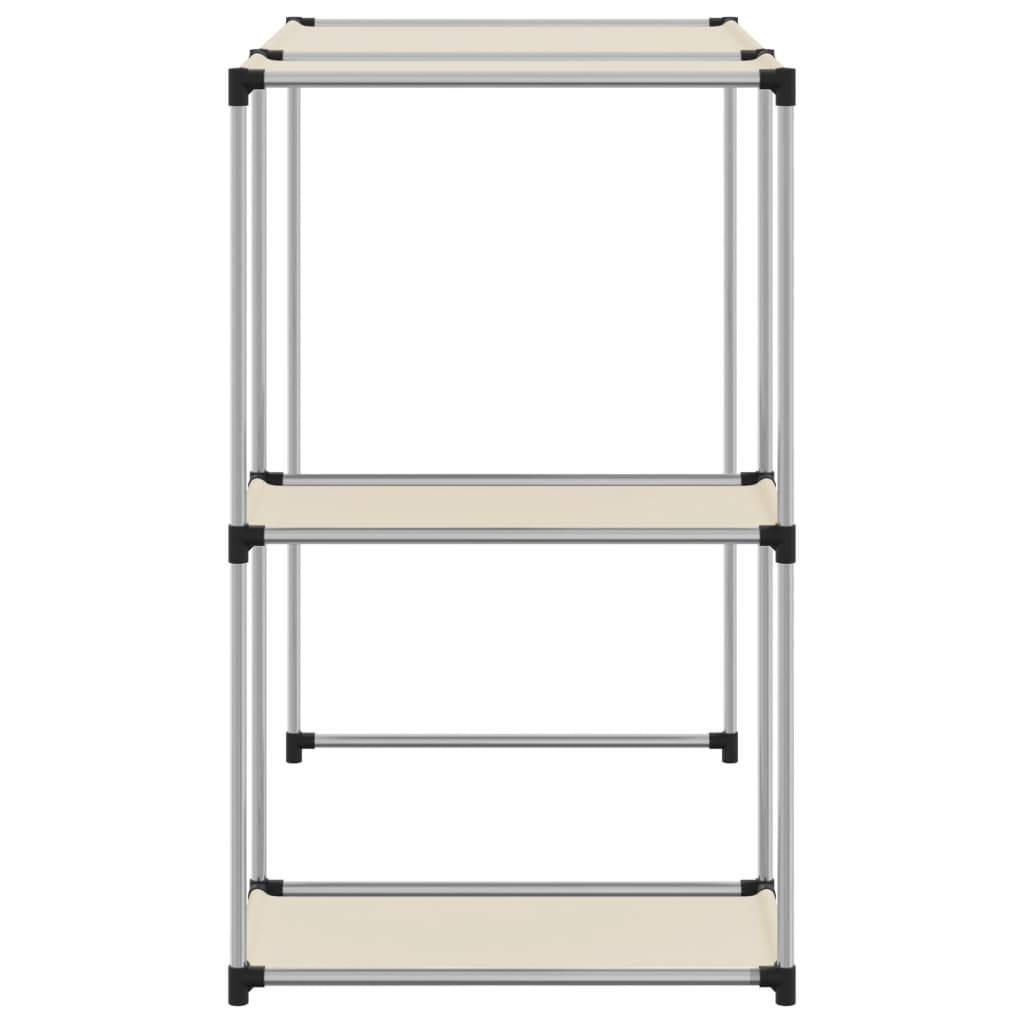 vidaXL Raft peste mașina de spălat, crem, 87x55x90,5 cm, fier vidaXL Raft peste mașina de spălat, crem, 87x55x90,5 cm, fier