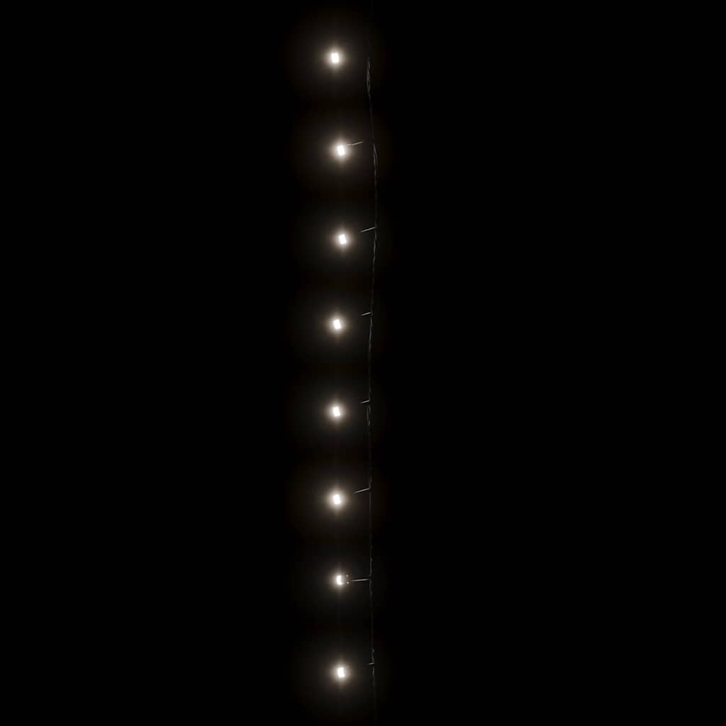 vidaXL Instalație cu 150 LED-uri, alb rece, 15 m, PVC vidaXL Instalație cu 150 LED-uri, alb rece, 15 m, PVC