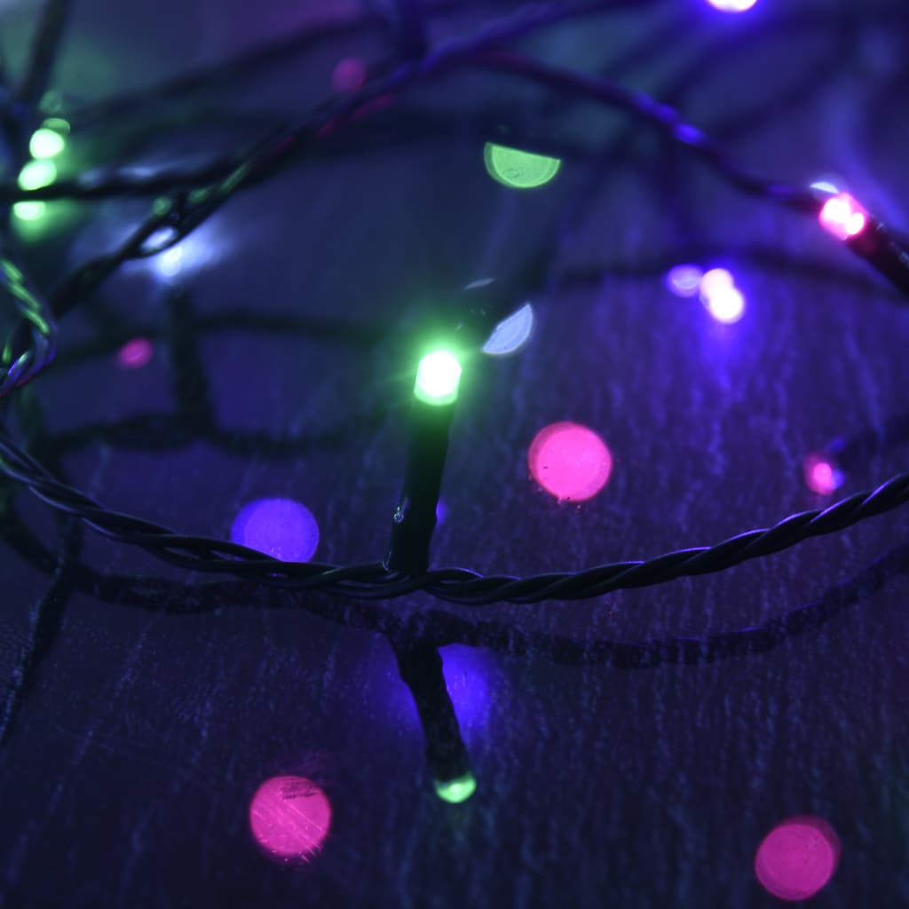 vidaXL Instalație cu 400 LED-uri, pastel multicolor, 40 m, PVC vidaXL Instalație cu 400 LED-uri, pastel multicolor, 40 m, PVC