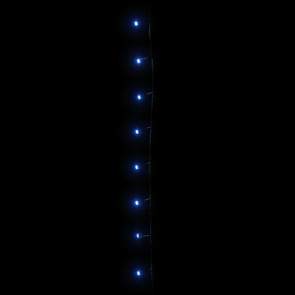 vidaXL Instalație cu 600 LED-uri, albastru, 60 m, PVC