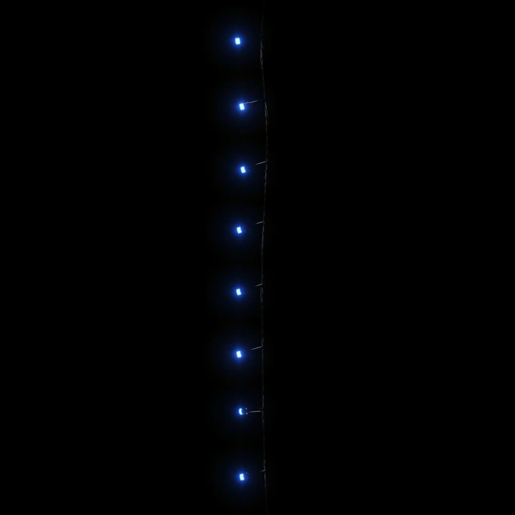 vidaXL Instalație cu 2000 LED-uri, albastru, 200 m, PVC vidaXL Instalație cu 2000 LED-uri, albastru, 200 m, PVC