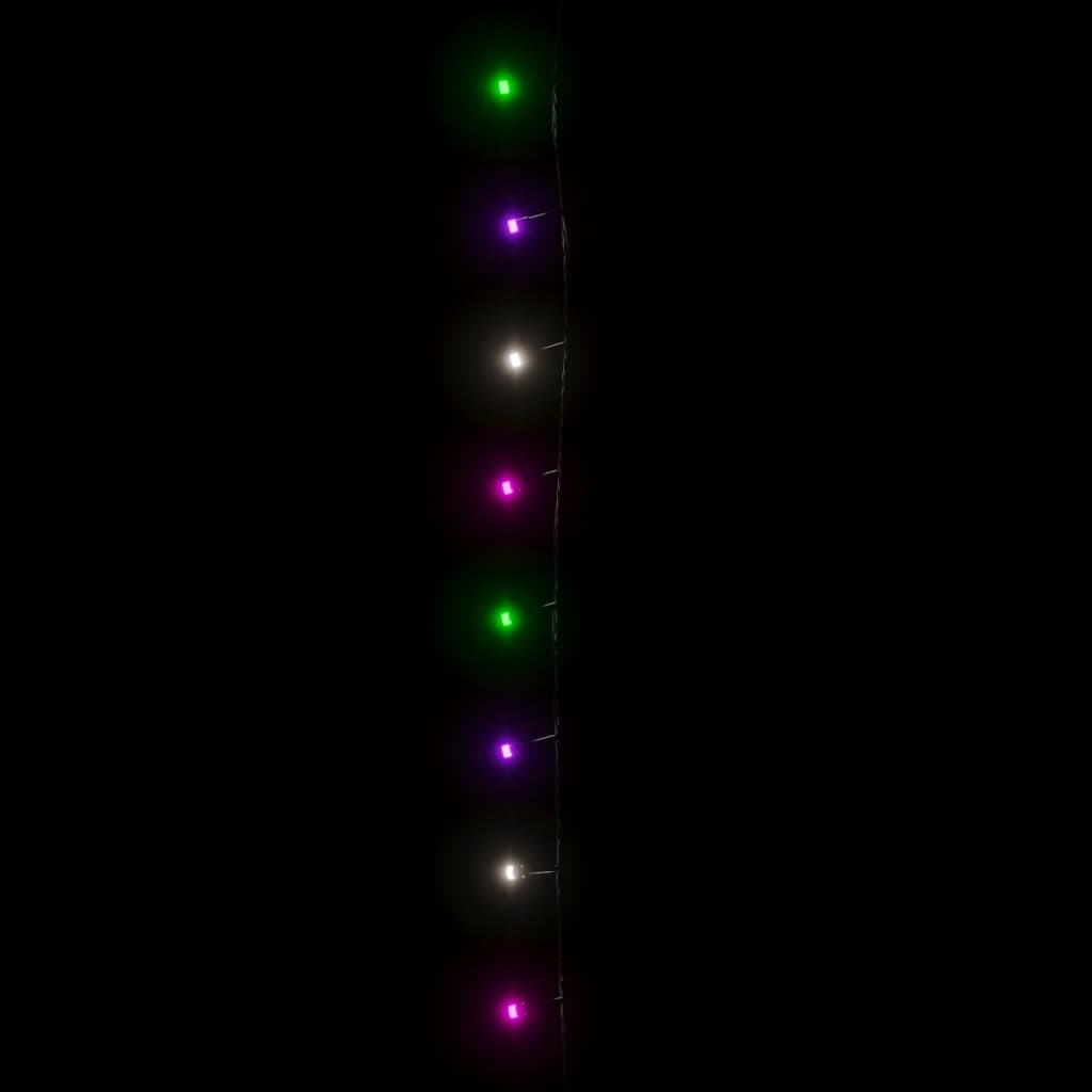 vidaXL Instalație cu 2000 LED-uri, pastel multicolor, 200 m, PVC vidaXL Instalație cu 2000 LED-uri, pastel multicolor, 200 m, PVC