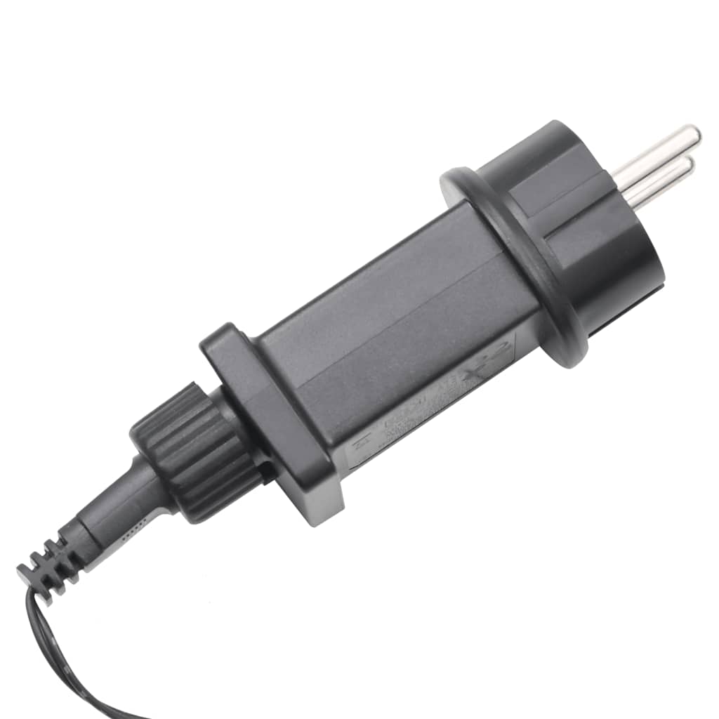 vidaXL Instalație tip cluster cu 1000 LED-uri, alb cald, 11 m, PVC