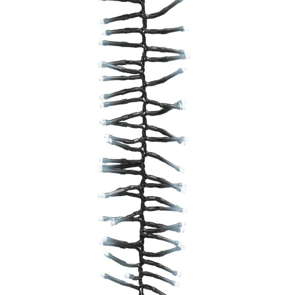vidaXL Instalație tip cluster cu 1000 LED-uri, alb rece, 11 m, PVC vidaXL Instalație tip cluster cu 1000 LED-uri, alb rece, 11 m, PVC