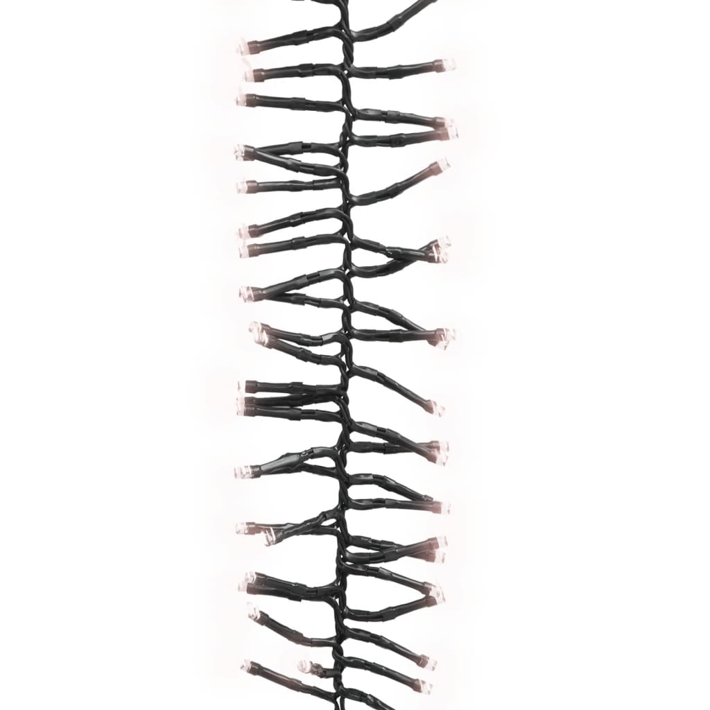 vidaXL Instalație tip cluster cu 2000 LED-uri, alb cald, 17 m, PVC vidaXL Instalație tip cluster cu 2000 LED-uri, alb cald, 17 m, PVC