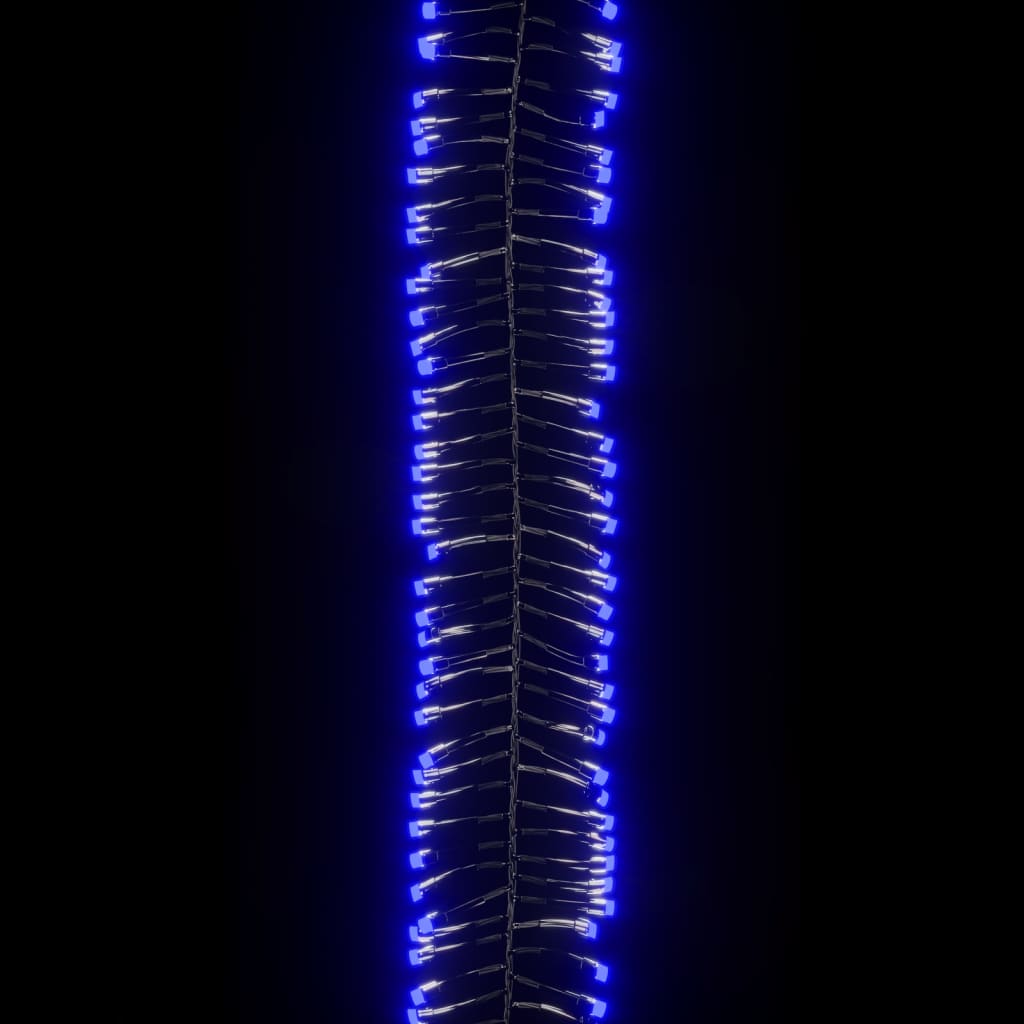 vidaXL Instalație cluster cu 3000 LED-uri, albastru, 23 m, PVC vidaXL Instalație cluster cu 3000 LED-uri, albastru, 23 m, PVC