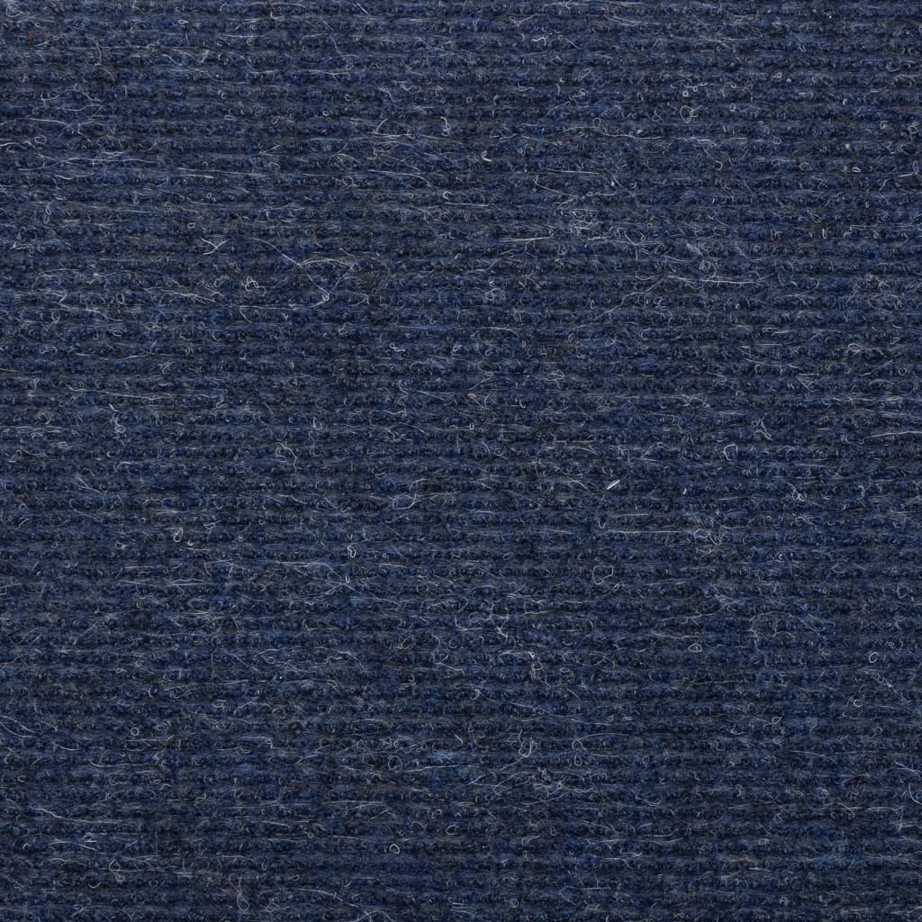 vidaXL Covorașe scări autoadezive, 15 buc., albastru, 65x24,5x3,5 cm