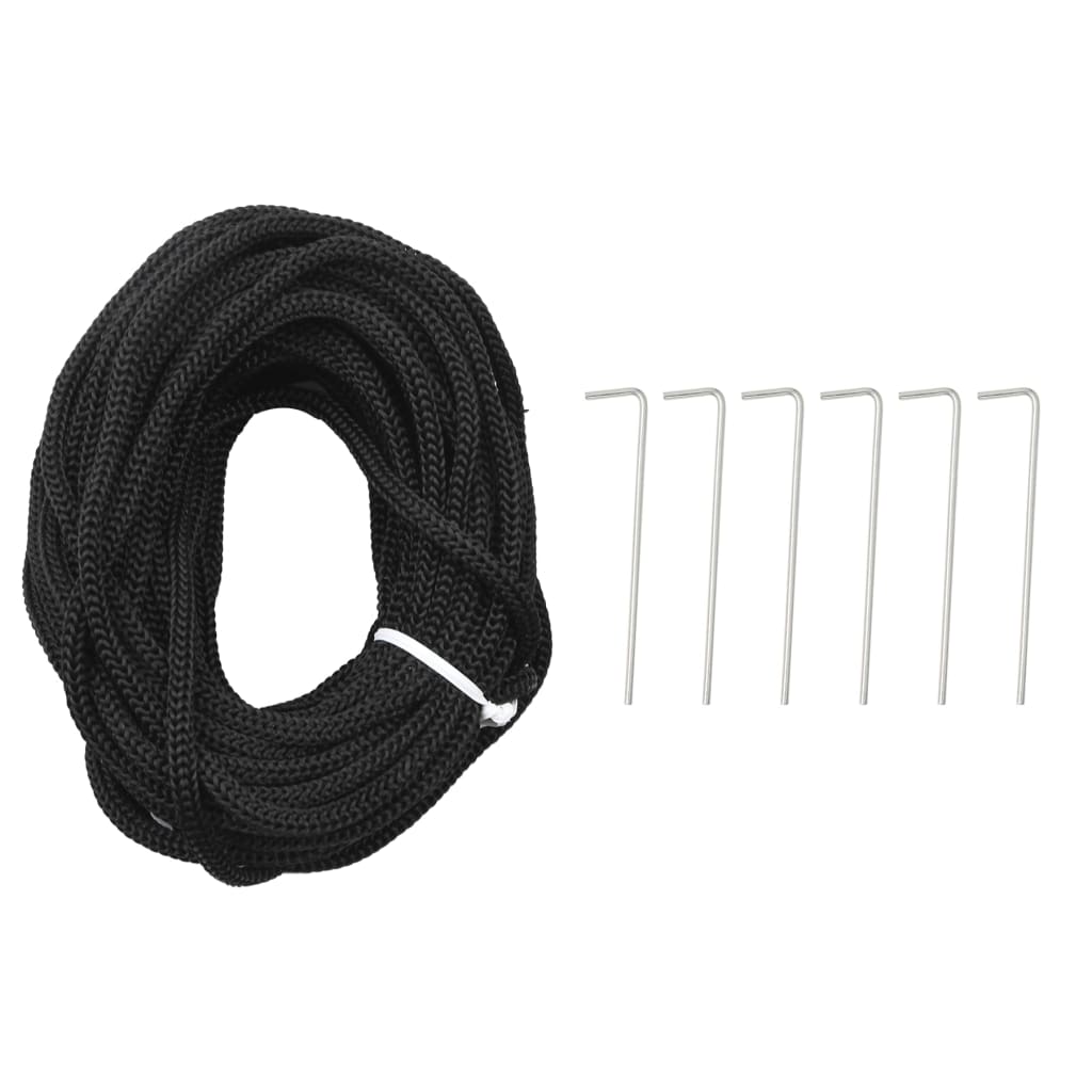 vidaXL Brad de Crăciun pe catarg, 108 LED-uri, alb rece, 180 cm