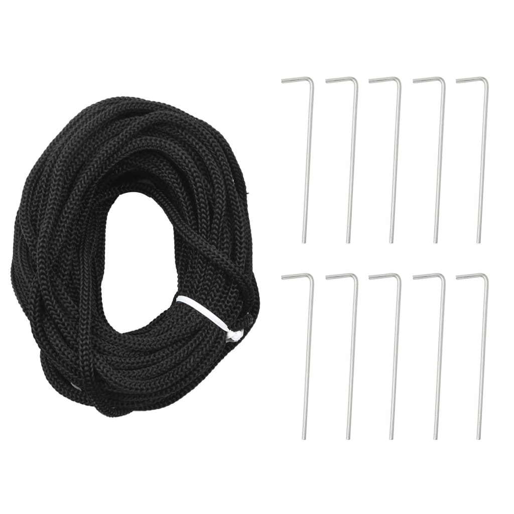 vidaXL Brad de Crăciun pe catarg, 310 LED-uri, albastru, 300 cm