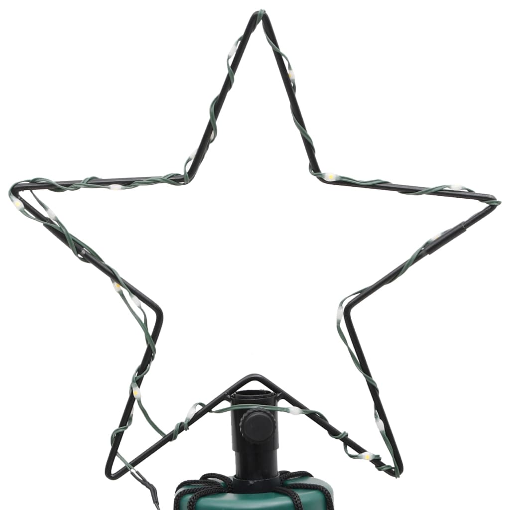 vidaXL Brad de Crăciun cu țăruș, 732 LED-uri, multicolor, 500 cm