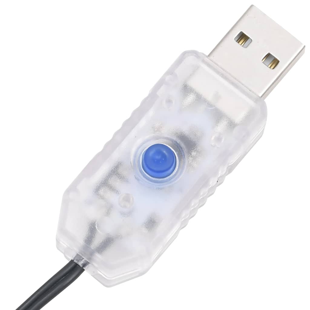 vidaXL Brad de Crăciun cu țăruș, 200 LED-uri, albastru, 180 cm vidaXL Brad de Crăciun cu țăruș, 200 LED-uri, albastru, 180 cm