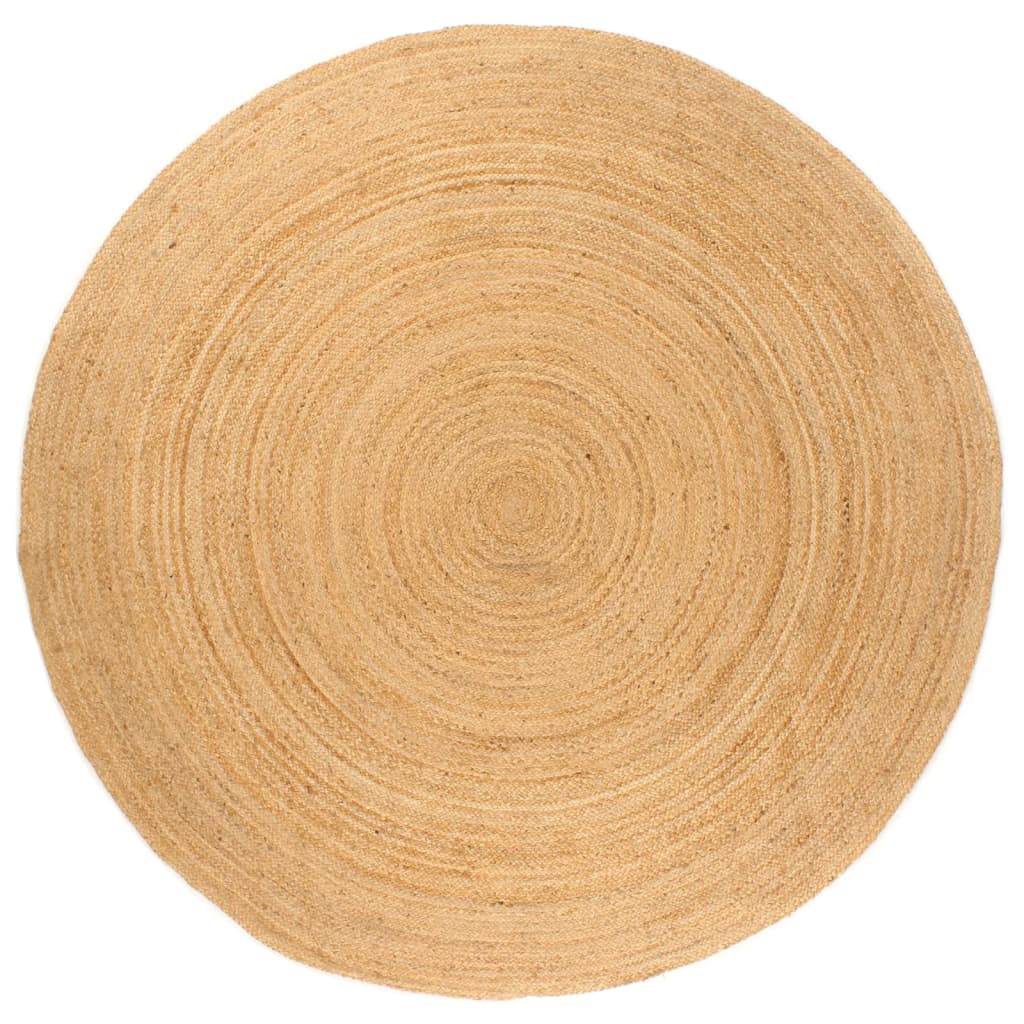 vidaXL Covor din iută împletită, 240 cm, rotund vidaXL Covor din iută împletită, 240 cm, rotund