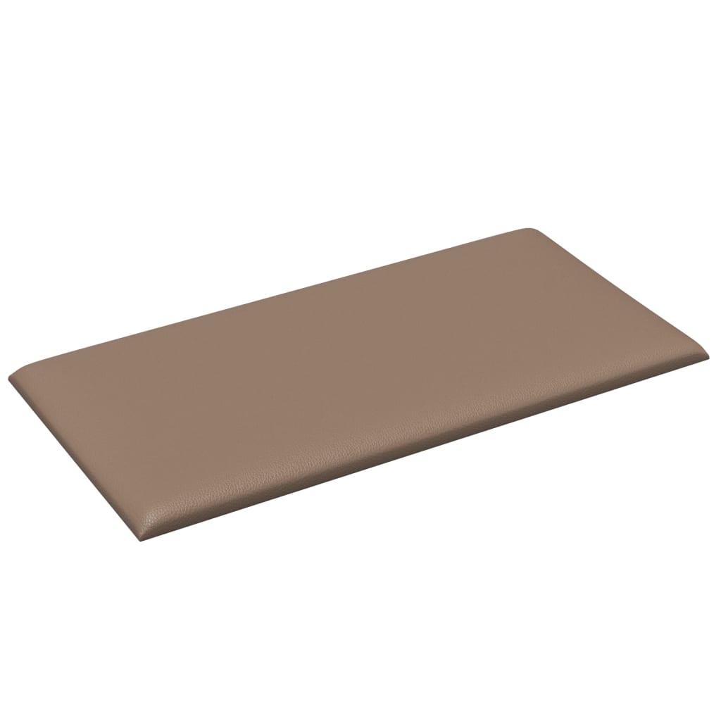 vidaXL Panouri de perete 12 buc. cappuccino 30x15 cm piele eco 0,54 m² vidaXL Panouri de perete 12 buc. cappuccino 30x15 cm piele eco 0,54 m²
