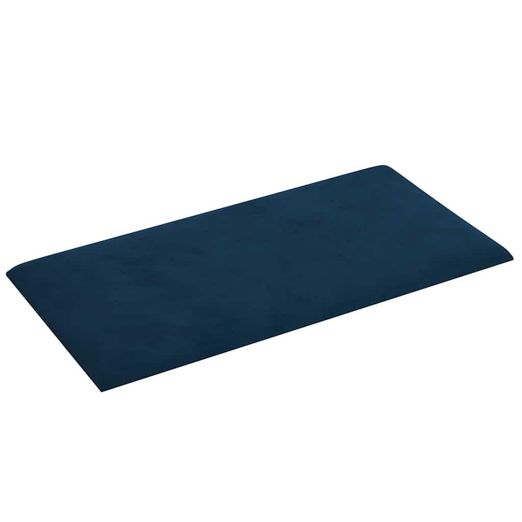 vidaXL Panouri de perete 12 buc. albastru 30x15 cm catifea 0,54 m² vidaXL Panouri de perete 12 buc. albastru 30x15 cm catifea 0,54 m²