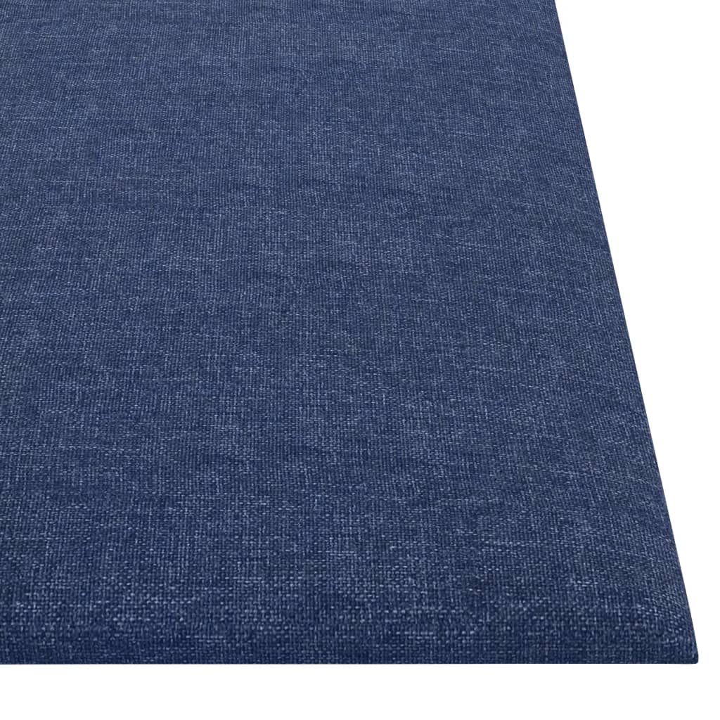 vidaXL Panouri de perete 12 buc. albastru 30x30 cm textil 1,08 m² vidaXL Panouri de perete 12 buc. albastru 30x30 cm textil 1,08 m²