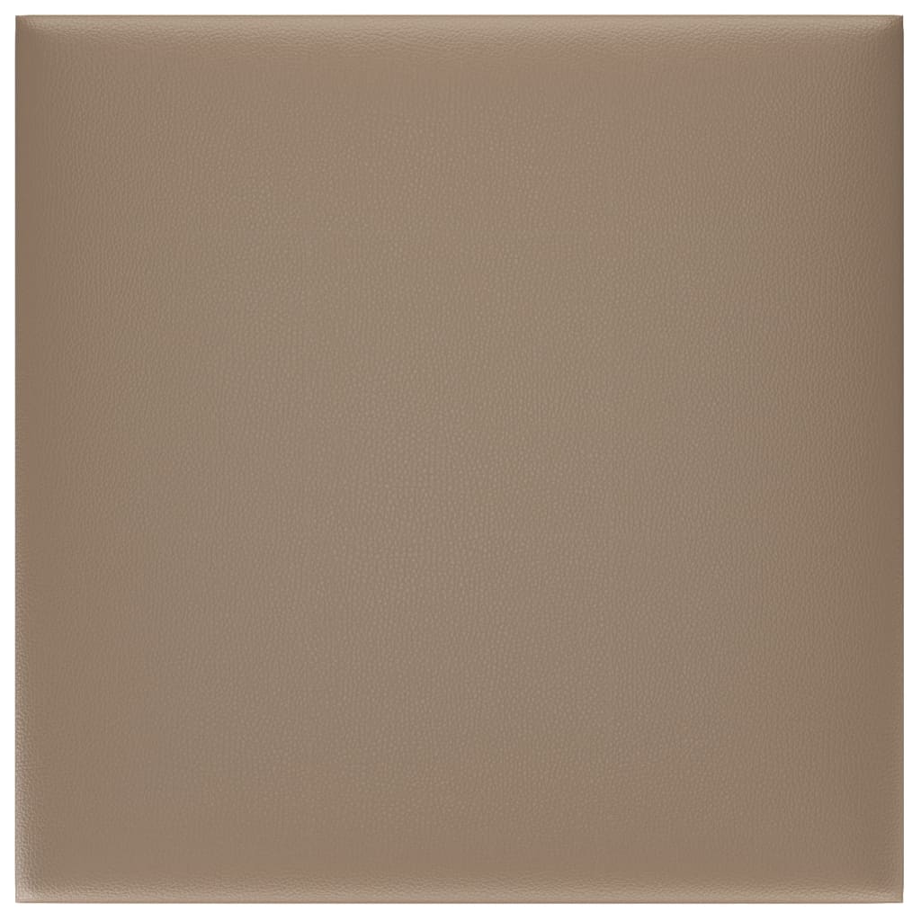 vidaXL Panouri de perete 12 buc. cappuccino 30x30 cm piele eco 1,08 m² vidaXL Panouri de perete 12 buc. cappuccino 30x30 cm piele eco 1,08 m²