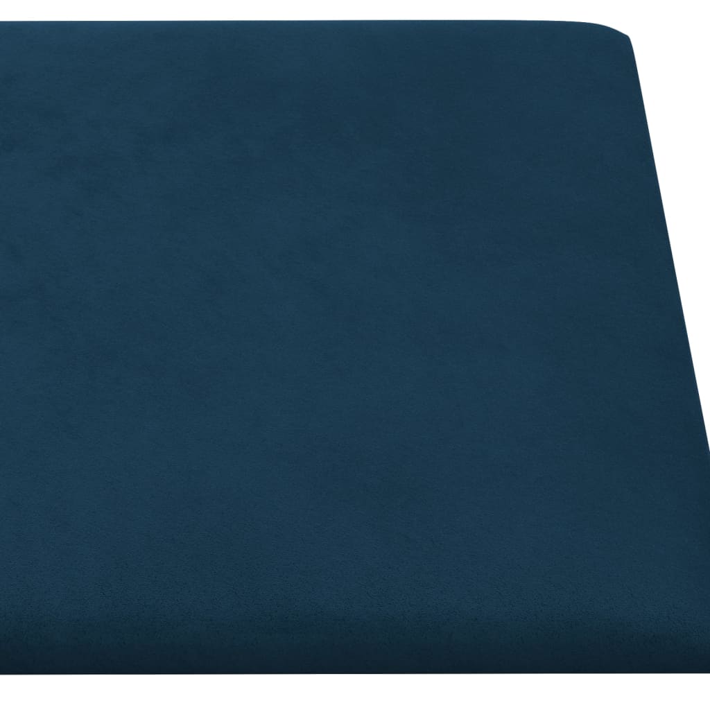 vidaXL Panouri de perete 12 buc. albastru 30x30 cm catifea 1,08 m² vidaXL Panouri de perete 12 buc. albastru 30x30 cm catifea 1,08 m²
