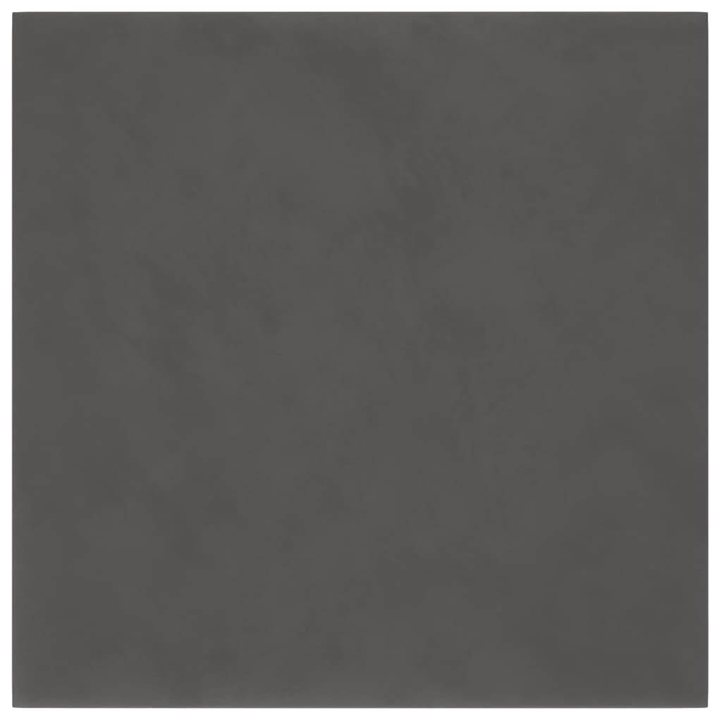 vidaXL Panouri de perete 12 buc. gri închis 30x30 cm catifea 1,08 m² vidaXL Panouri de perete 12 buc. gri închis 30x30 cm catifea 1,08 m²