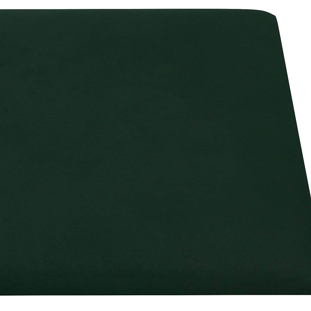 vidaXL Panouri de perete 12 buc. verde închis 30x30 cm catifea 1,08 m² vidaXL Panouri de perete 12 buc. verde închis 30x30 cm catifea 1,08 m²