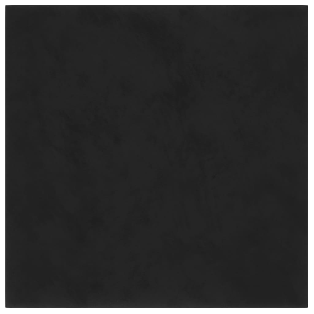 vidaXL Panouri de perete 12 buc. negru 30x30 cm catifea 1,08m² vidaXL Panouri de perete 12 buc. negru 30x30 cm catifea 1,08m²