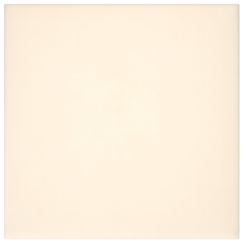 vidaXL Panouri de perete 12 buc. crem 30x30 cm catifea 1,08 m² vidaXL Panouri de perete 12 buc. crem 30x30 cm catifea 1,08 m²