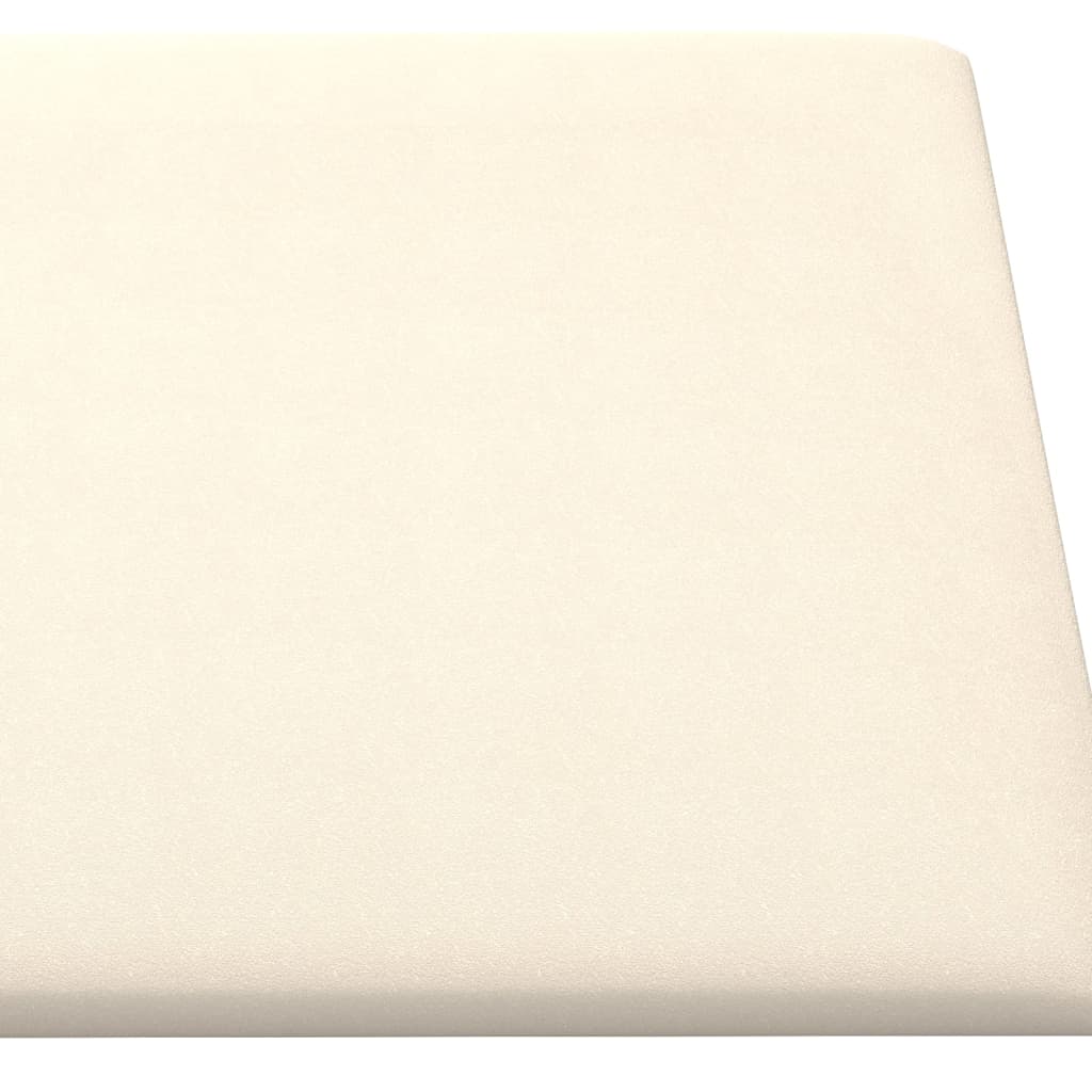 vidaXL Panouri de perete 12 buc. crem 30x30 cm catifea 1,08 m² vidaXL Panouri de perete 12 buc. crem 30x30 cm catifea 1,08 m²