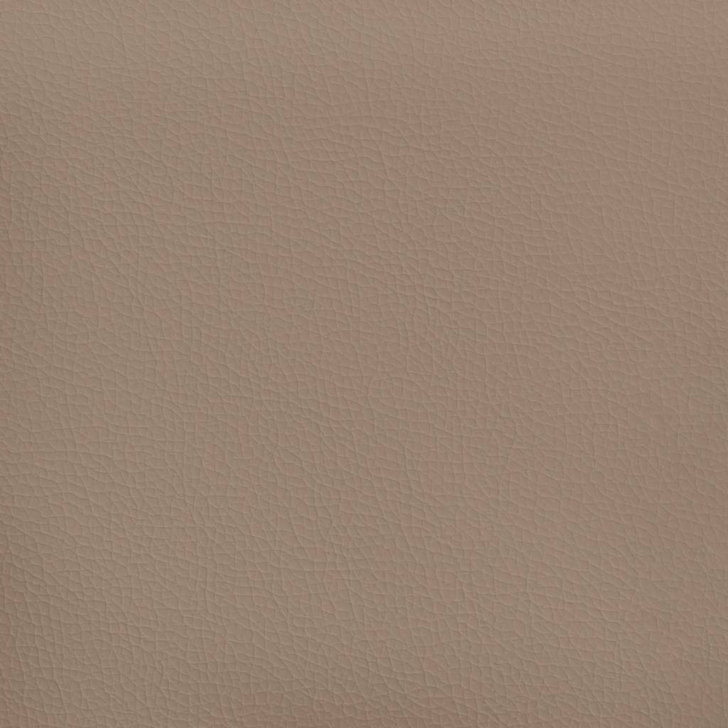 vidaXL Panouri perete 12 buc. cappuccino 60x15 cm piele eco 1,08 m²