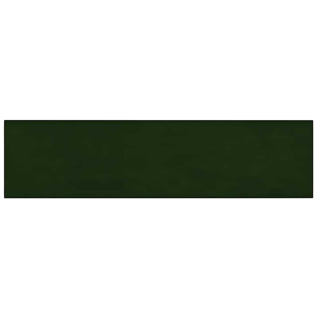 vidaXL Panouri de perete 12 buc. verde închis 60x15 cm catifea 1,08 m² vidaXL Panouri de perete 12 buc. verde închis 60x15 cm catifea 1,08 m²